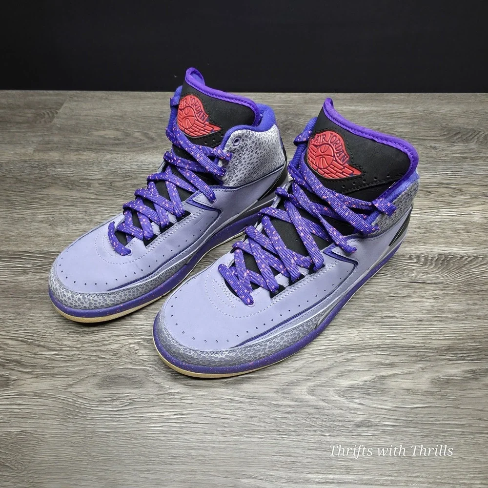 Jordan 2 'Iron Purple' - Men's Size 8
